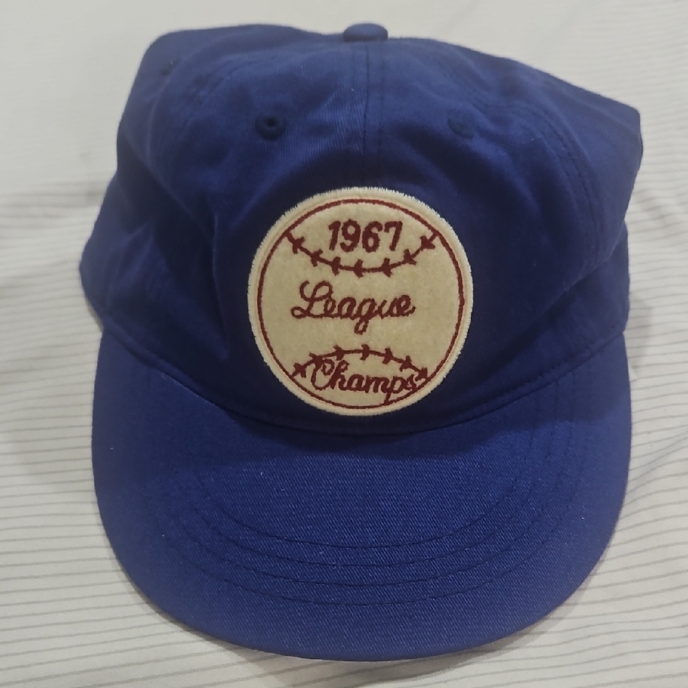 Polo Ralph Lauren Blue '1967 League Champs' Baseball Cap Boys (8-20)